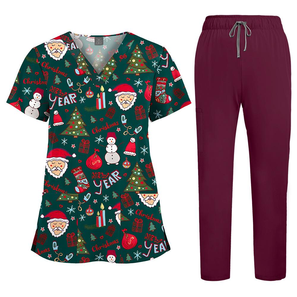 Ιατρικά Ρούχα Νοσοκομείου Κοντομάνικο Ομοιόμορφο Ομορφιάς Φόρμα Τρεξίματος Γιατρού Ρούχο Εργασίας Ιατρικό Χειρουργικό Πολύχρωμο Ομοιόμορφο Unisex