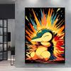 Lovely Pikachu Decorative Painting High Quality Printing Vivid Colors Adds Unique Charm To Your Living Room and Bedroom