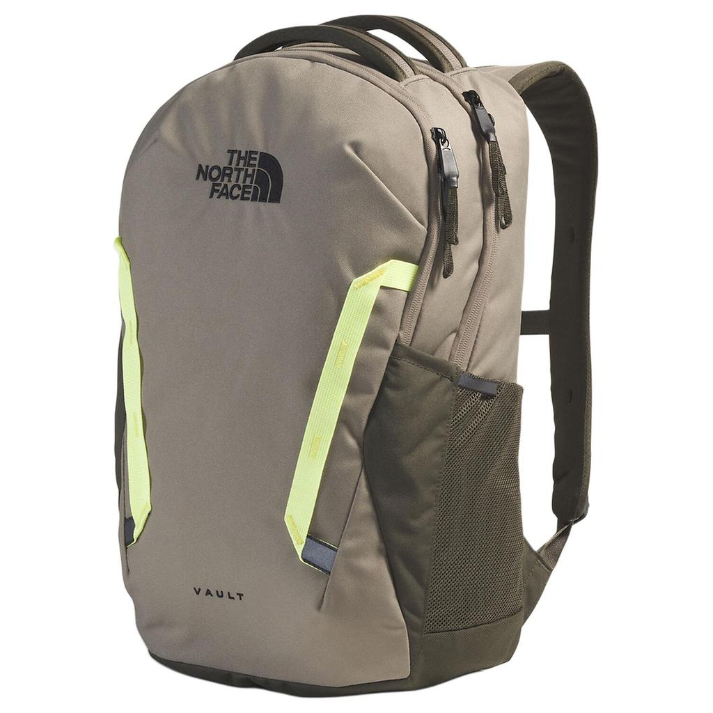 The North Face 27L Vault Printed Logo Casual Versatile Outdoor Backpack Men Backpack Cave-Grey New-Grey-Brown-Green NF0A3VY29O0