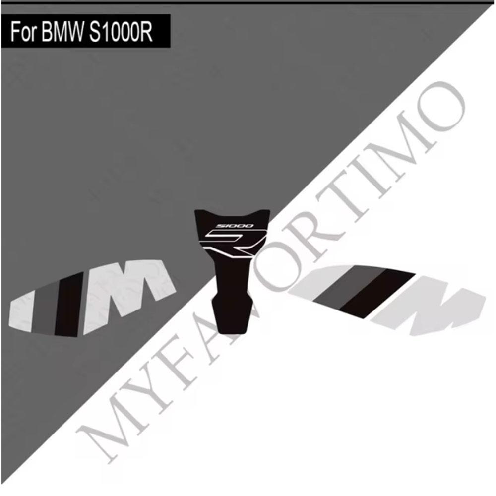 S1000R Motorcycle Body Fairing Protector Tank Knee Pad Stickers Decals For BMW S1000R S1000 R S1000 M M1000R 2021 2022 2023 2024