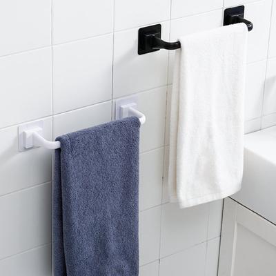 Handtuchhalter, platzsparend, Wandmontage, PP, schlichtes Aussehen, Handtuchhalter für Wohnheim