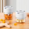 Electric Garlic Chopper, Mini Portable Veggie Chopper, 100ML/250ML USB Vegetable Onion Processor With Magnetic Safety Lock For Ginger Fruit Meat Chili