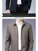 2021 Men's Spring & Autumn Casual Lapel Jacket for Middle-aged and Elderly