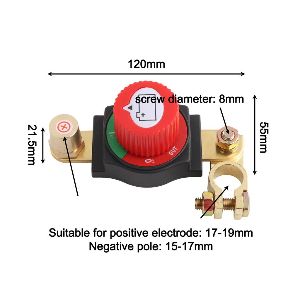 Battery Disconnect Switch Marine Battery Switch Waterproof Switch