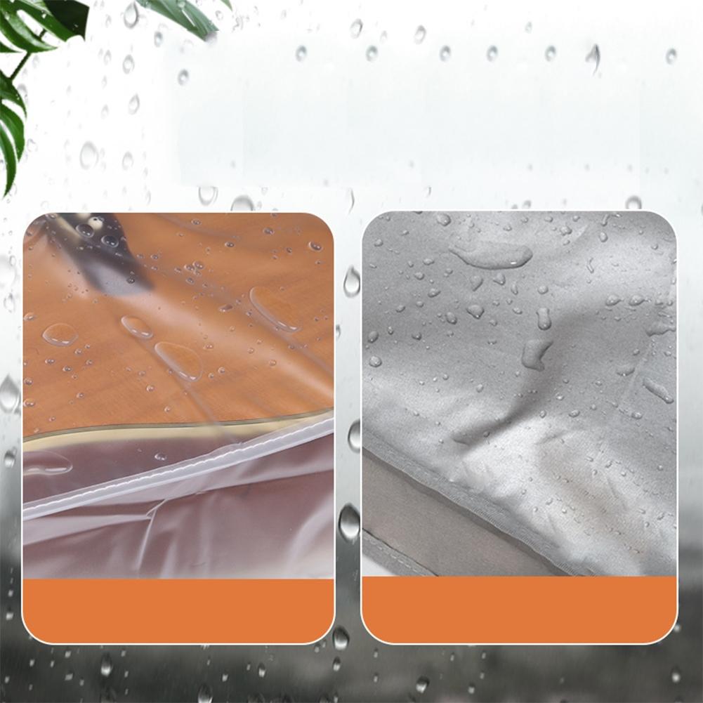 Guitar Dust Cover Storage Transparent/Silver Waterproof