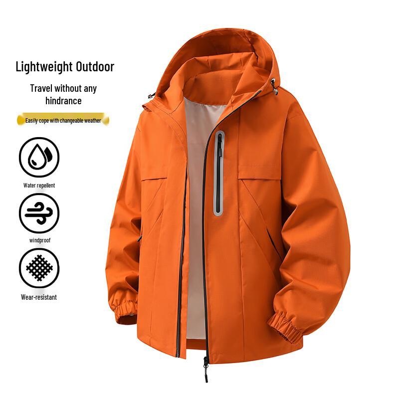 

VUUG Men s Windproof Hooded Jacket 2XL