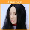 Halloween Ghost House Prop With Long Hair Girl Head For Spooky Decorations