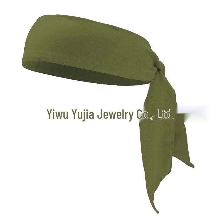 Unisex Quick-Dry Outdoor Sports Headband - Sweat-Absorbing, Elastic, Ideal for Tennis and Fitness