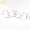 Golf 7 Audio Speaker Bright Ring Stainless Steel Door Cover Decoration Stickers