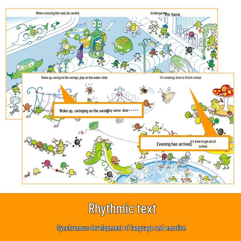 Kindergarten Fun Early Learning Picture Book Set (2 Books)