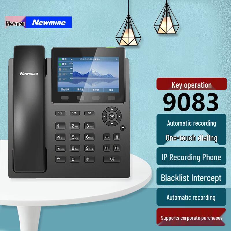 

Newman Business IP Recording Phone (CN version)