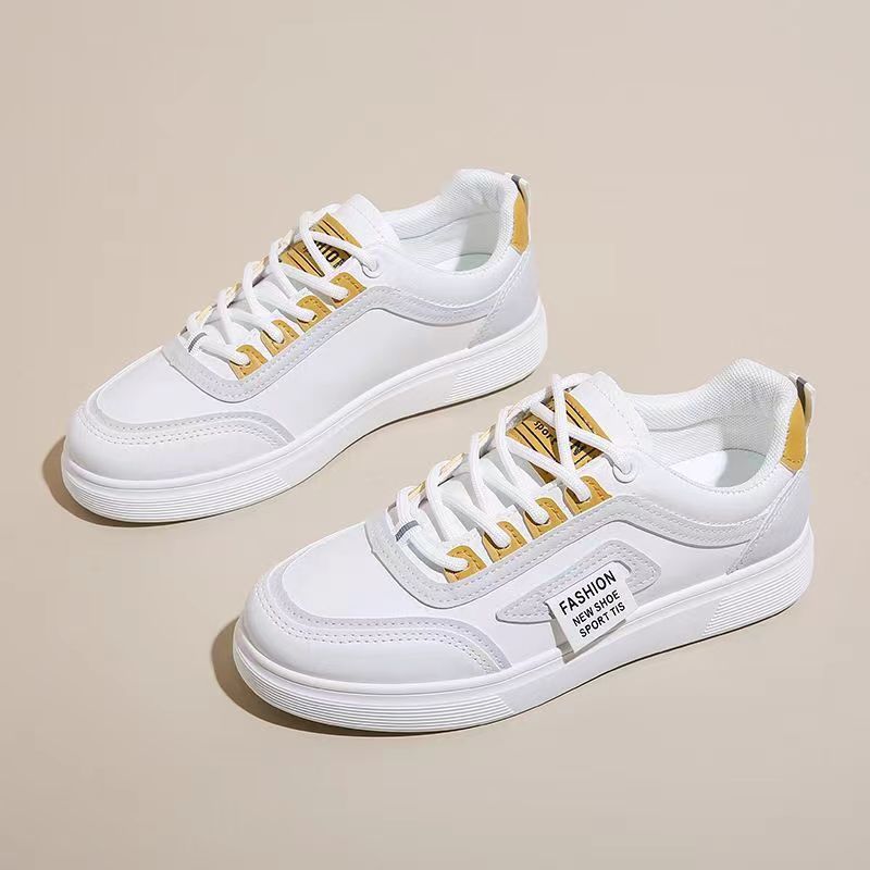 

Белые туфли Женская обувь Новая обувь Спортивная обувь для сноуборда Женская белая универсальная повседневная обувь Весна и осень 35