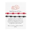 Handmade Knot Bracelet For Women Men Red String Of Fate Wrap Bangle Couple Good Lucky Friendship Jewelry Accessories