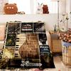 Customize Your Name Home Blankets Musical Harmony And Comfort Soft And Lightweight For All Seasons Perfect For Picnics Sofas Offices Beds Living Rooms