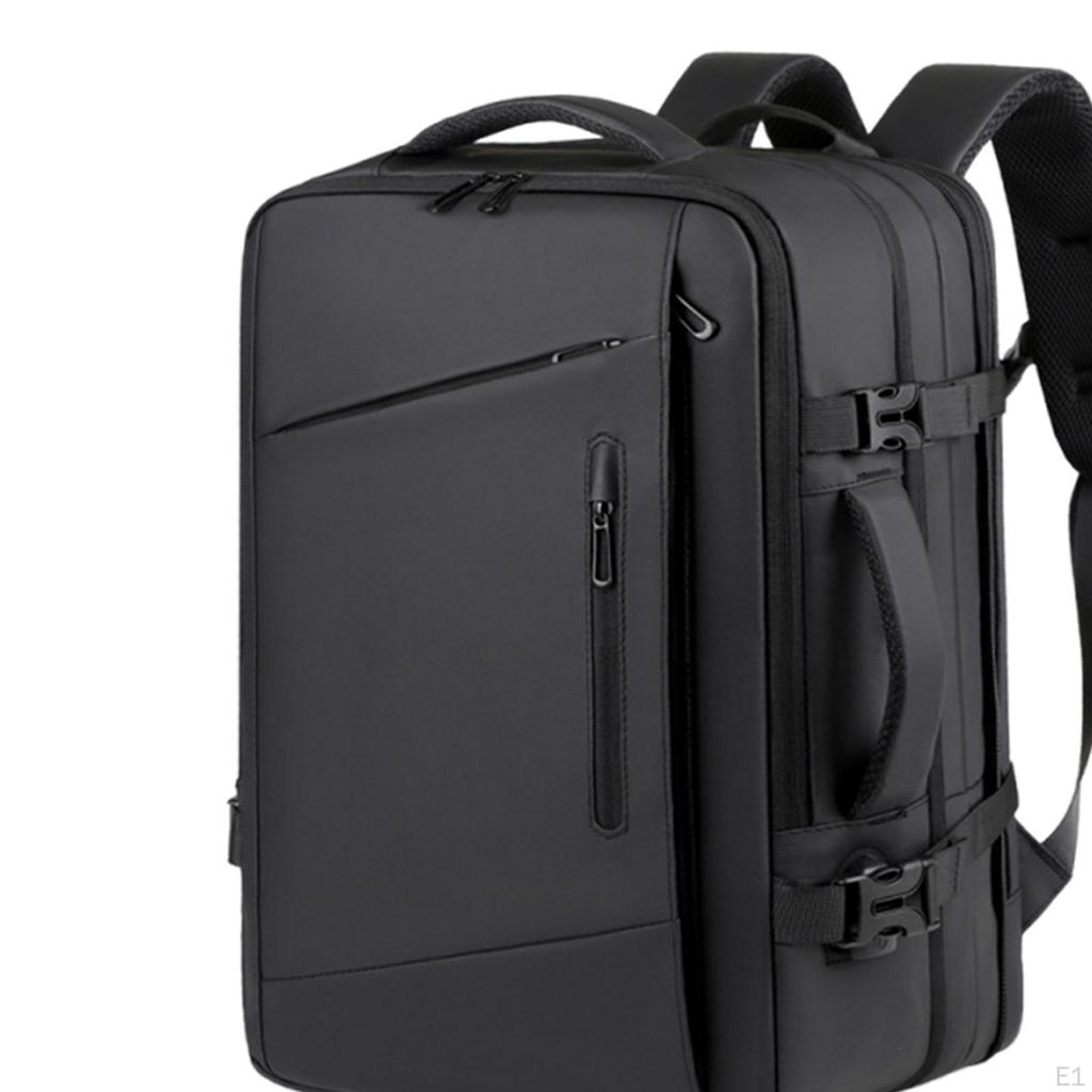 Laptop Backpack Polyester Expandable Computer Bag Gaming Daypack Large Capacity Work Organized