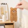 Cute Animal Cat Toy Stuffed Catnip Toy, Soft Plush Chew Bear Duck Frog Enrichment for Indoor Cats Kittens Teething