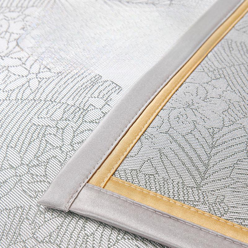 Summer Living Room Sofa Cool Bamboo Mat Summer Simple Design Modern Cushion Backrest Armrest Cover Cloth