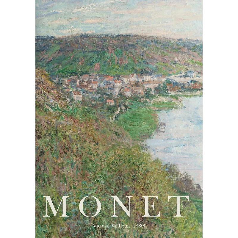 Claude Monet Classic Masterpiece Collection Famous Artist Poster Canvas Painting Wall Art Picture for Room Home Office Decor