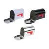 Mailbox Windproof Mail Insertion Modern Iron Letterbox for Outdoor Gate Door