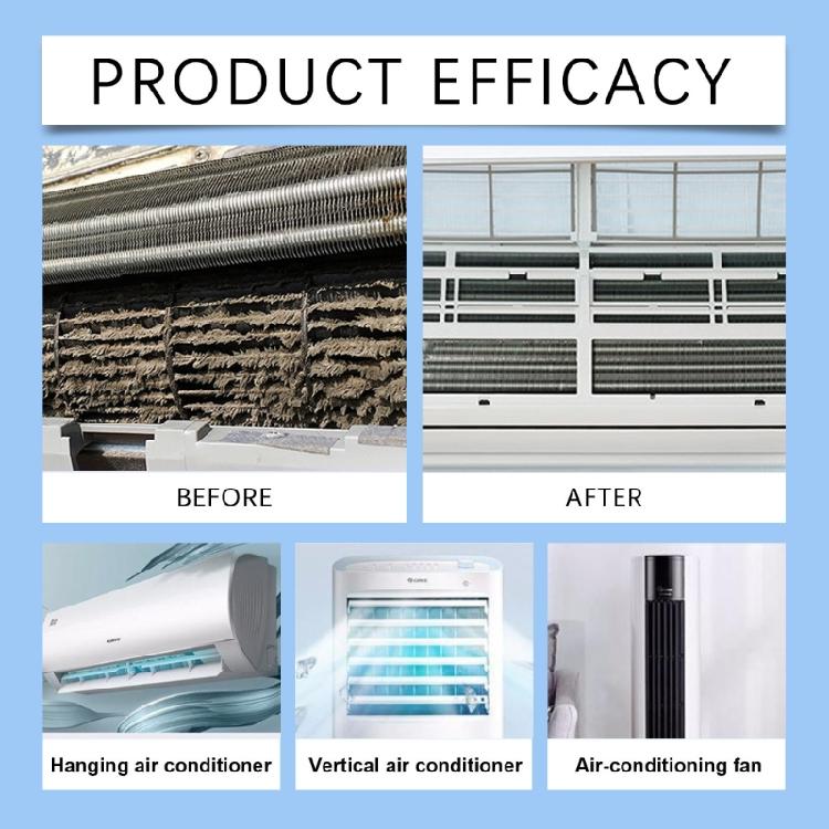 120ml Air Conditioner Cleaner Household Multipurpose Cleaning Spray Supply for Bedroom Dormitory Bathroom Cleaning Tool