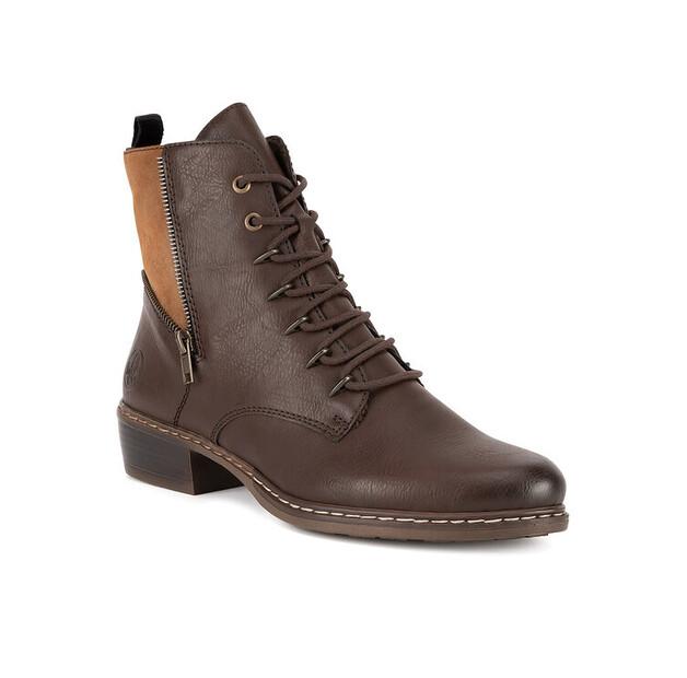 Rieker Y0800-24 Brown Ankle Boots
