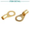 ACROPIX 10 Positive and 10 Negative 8 Gauge AWG Clin Fling Terminal Connector Fitting Kit - Pack of 10