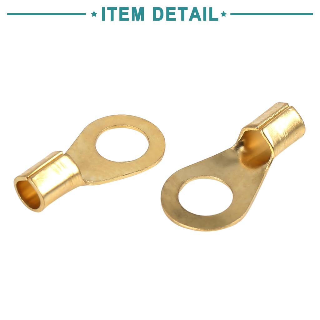 ACROPIX 10 Positive and 10 Negative 8 Gauge AWG Clin Fling Terminal Connector Fitting Kit - Pack of 10