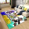 Splatoon,PC Game Gamer Cartoon Area Rug,Carpet Rug for Living Room Bedroom Sofa Doormat Decoration, Kids Play Non-slip Floor Mat
