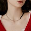 VINTAGE HOLLYWOOD Vine Half Chain Necklace_VH2479NE003M