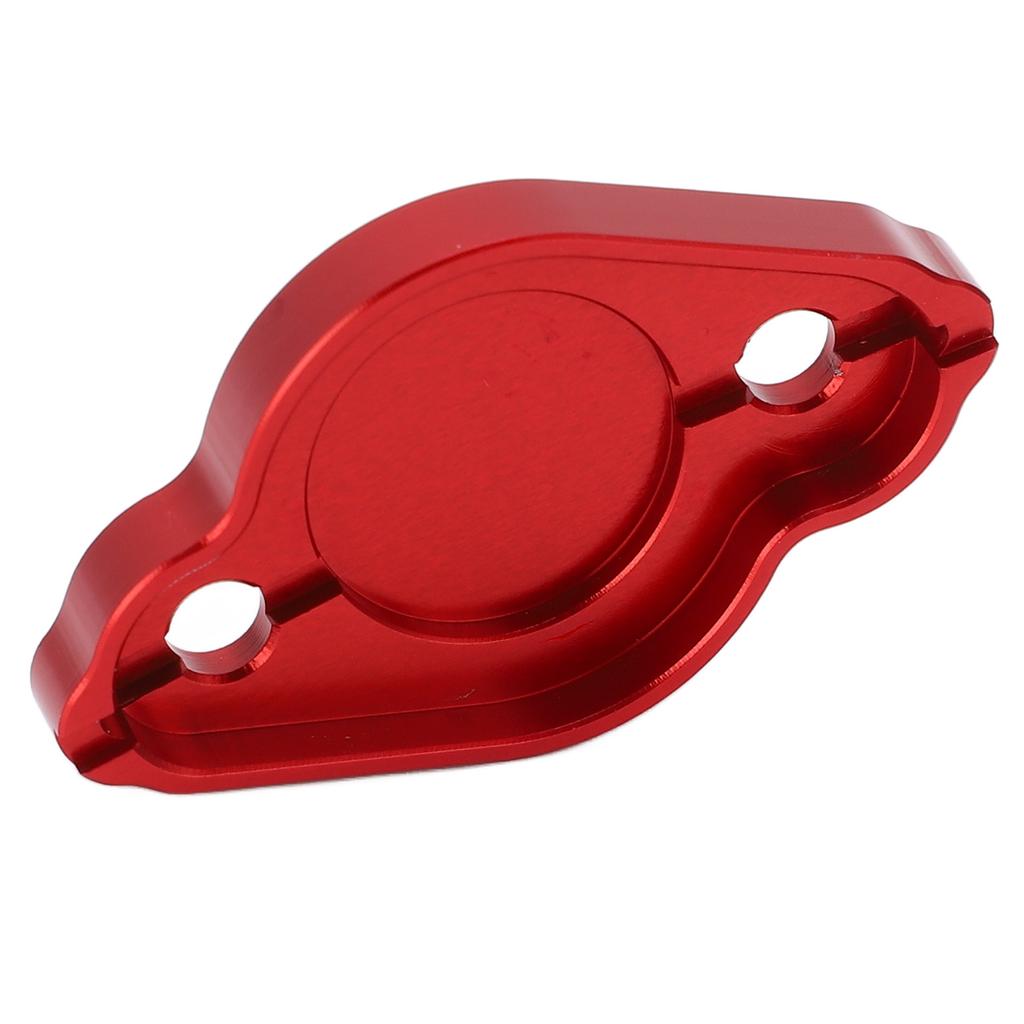 Motorrad Hinterradbremsflüssigkeitsbehälter Abdeckung Kappe Ersatz für YZ125 250 YZ250F YZ125XRot
