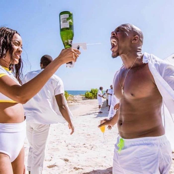 Champagne Dispenser Gun - SHOP-STORY - Spray Gun - Silver - High-quality ABS - 1 Piece