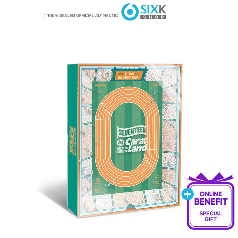 [Pre-order]2025 SVT 9TH FAN MEETING [SEVENTEEN IN CARAT LAND] MEMORY BOOK+(Online Benefit)