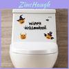 Premium Quality Halloween Party Diy Witch Stickers Skeleton Ghost Window Wall Decals Decor