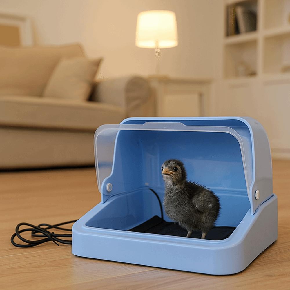 3-speed Adjustment Chick Brooder Visual Chick Warmer Practical Bird Brooding Box  Poultry Farming