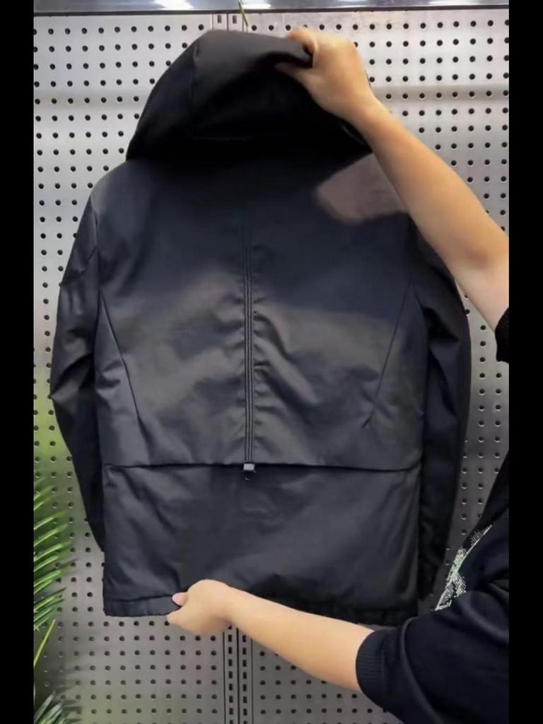 Men's Trendy Korean-Style Slim Hooded Workwear Jacket - 2023 Autumn Collection