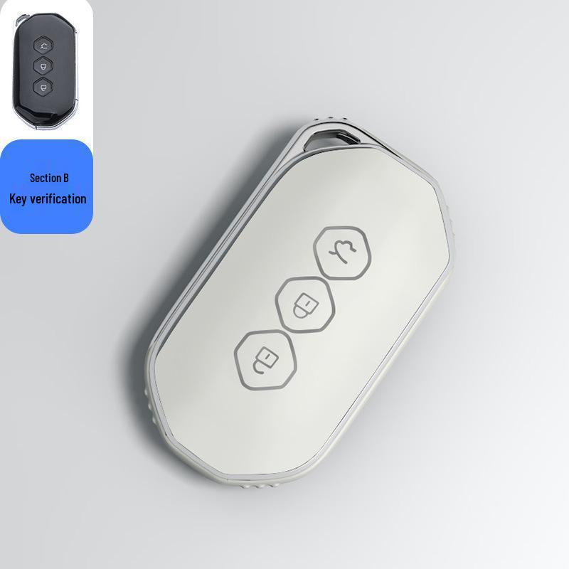 Key Case Shell for Wuling Hongguang MiniEV Macaron 2022 - GAMEBOY GB Design