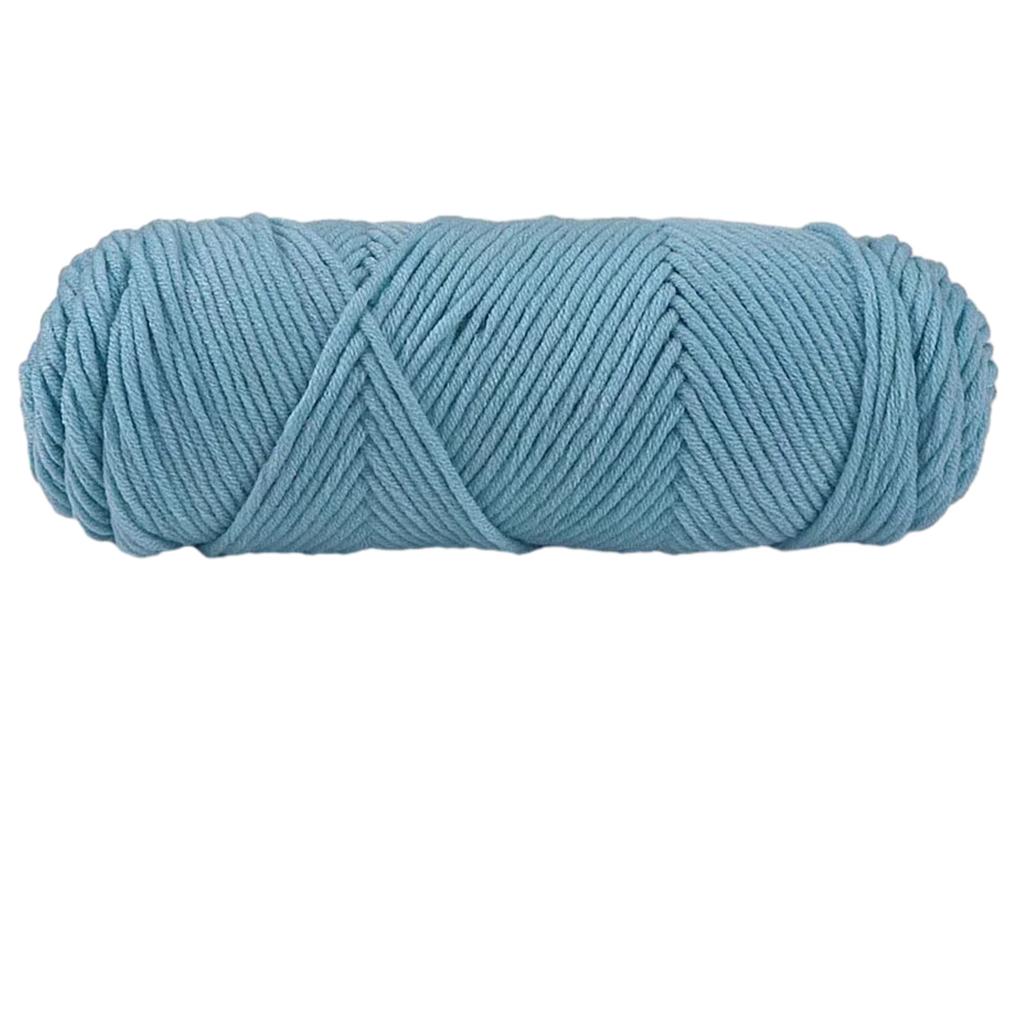 Milk Cotton Thread Colorful Milk Cotton Yarn Soft Comfort Milk Cotton Crochet Knitwear DIY Hand Knitting Yarn Mulitcolor