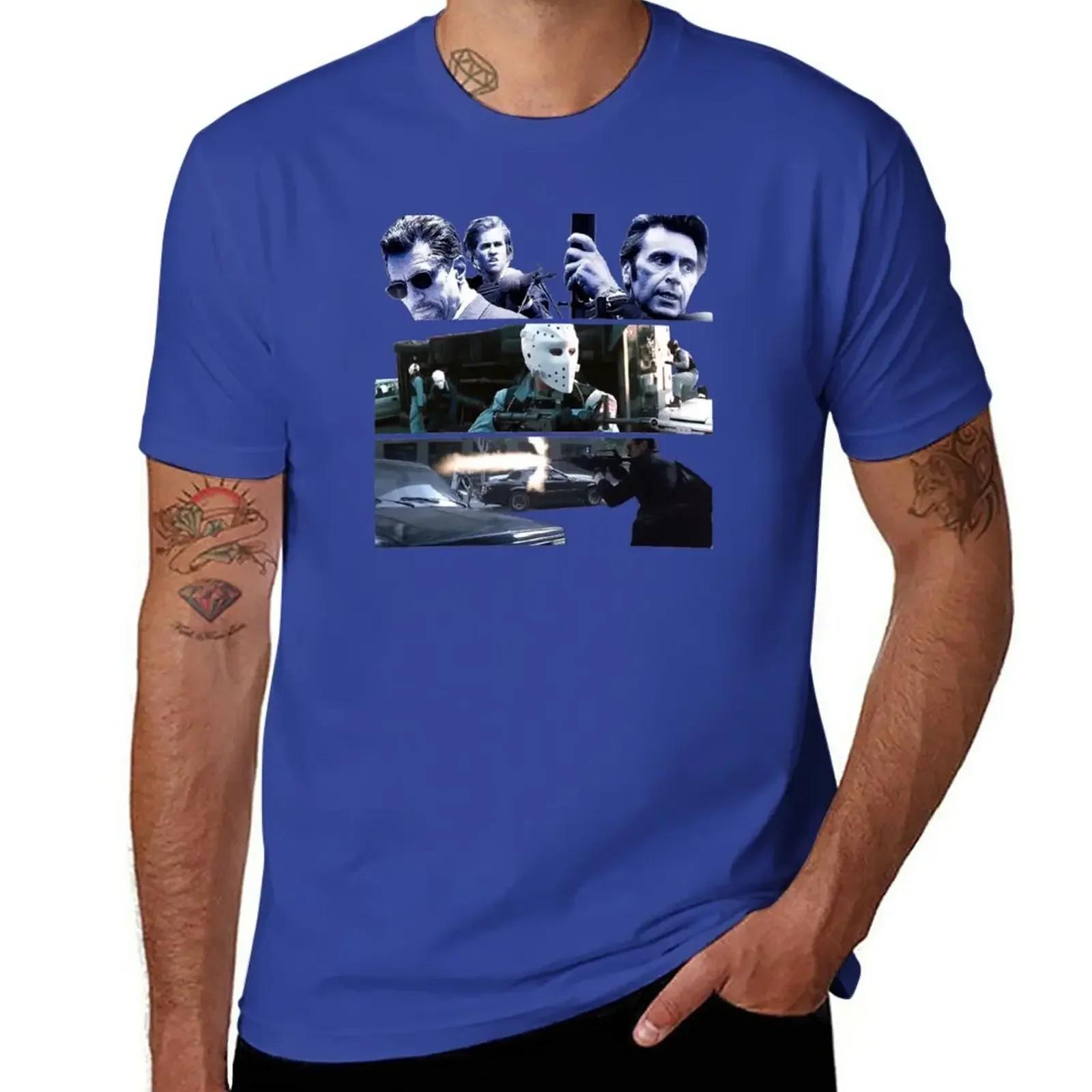 Heat movie T-Shirt boys whites vintage clothes mens t shirt graphic XXXXL