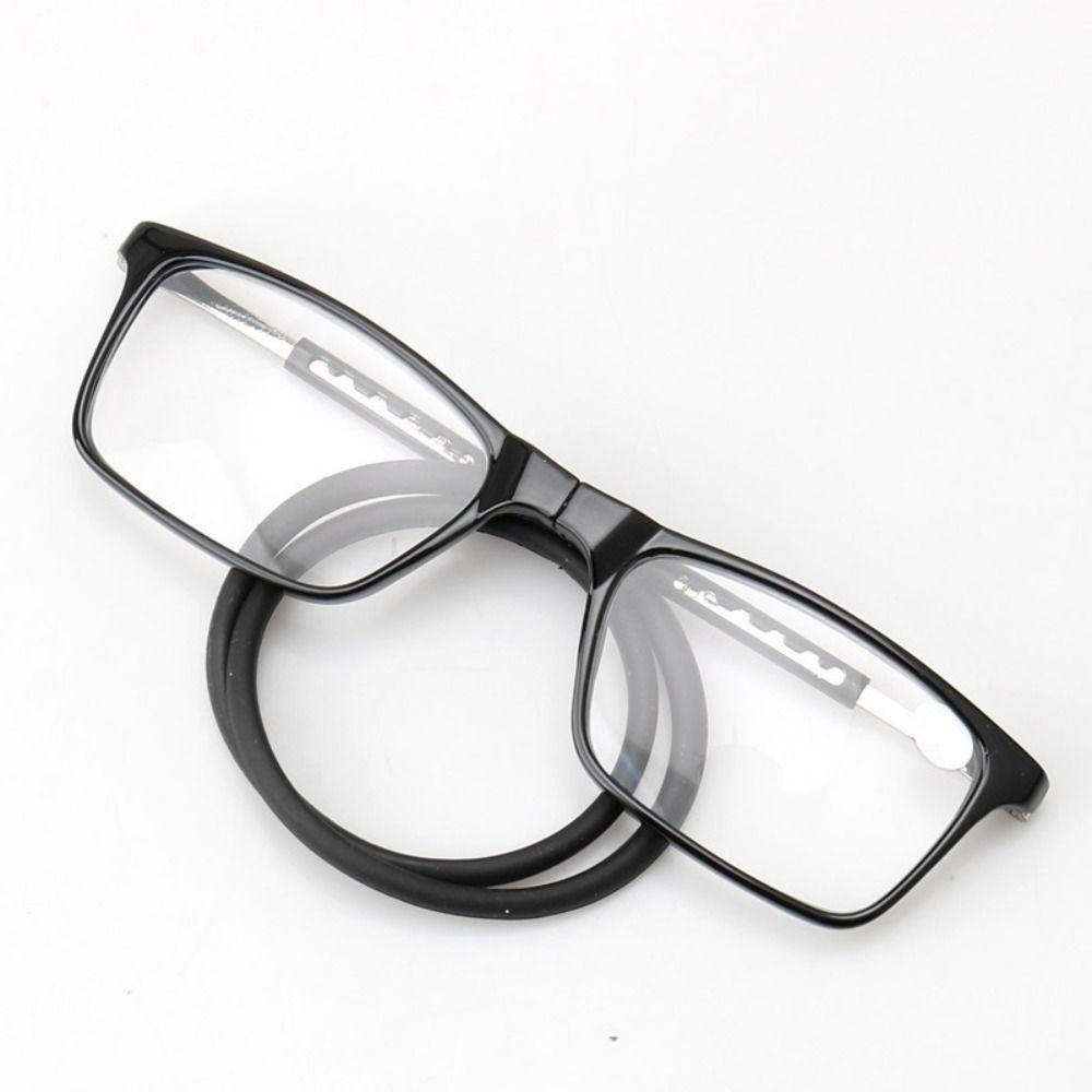 Magnetic Anti-Blue Light Reading Glasses Alloy Optical Spectacle Eyeglass Eye Protection