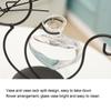 Simple Cat Iron Flower Ware Hydroponic Flower Arrangement Vase