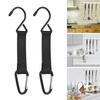 1/2/4pcs Fence Hooks for Baseball Bag Nylon Safety Buckles Fence Hooks Hanging Buckles Metal Hook Backpack Accessory