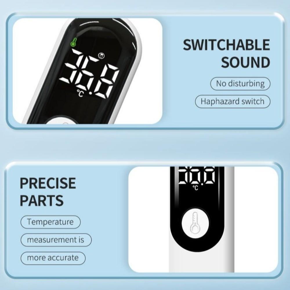 LCD Display Screen Infrared Thermometer Highly Sensitive Electronic Thermometer  Ear Temperature