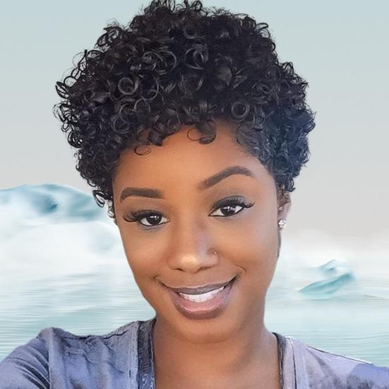 Cabello Afro Desrizado Casero Cabello Rizado Cortes De Cabello