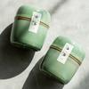 Creative Bamboo Tea Can Small Ceramic Exquisite Sealed Can Moisture-proof Can Tea Packaging Can Storage Tea Can Printing