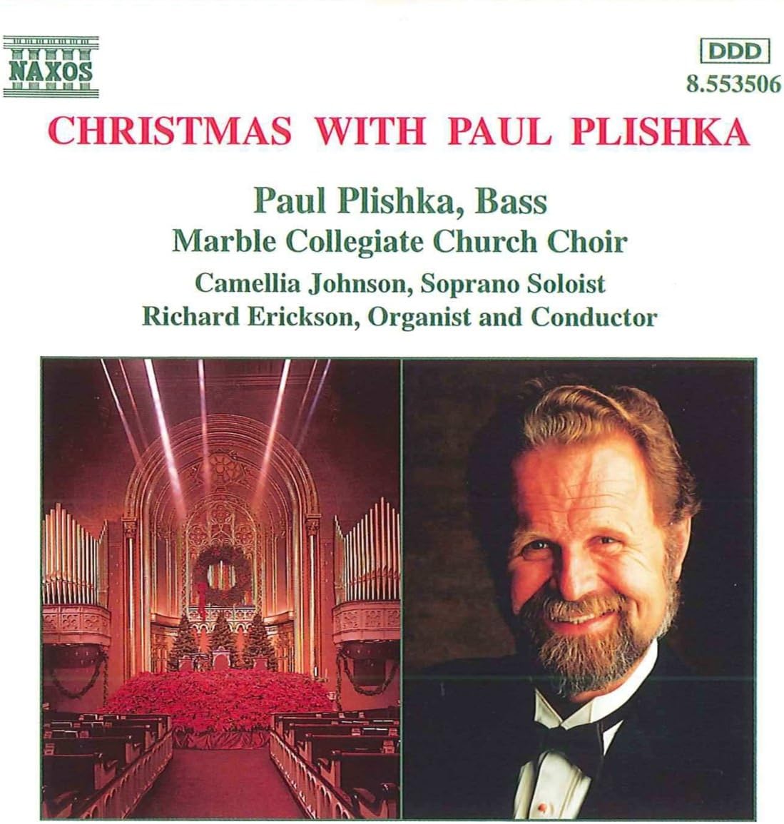 

CD PAUL PLISHKA - Christmas with 8553506 Non Japan Classical Used