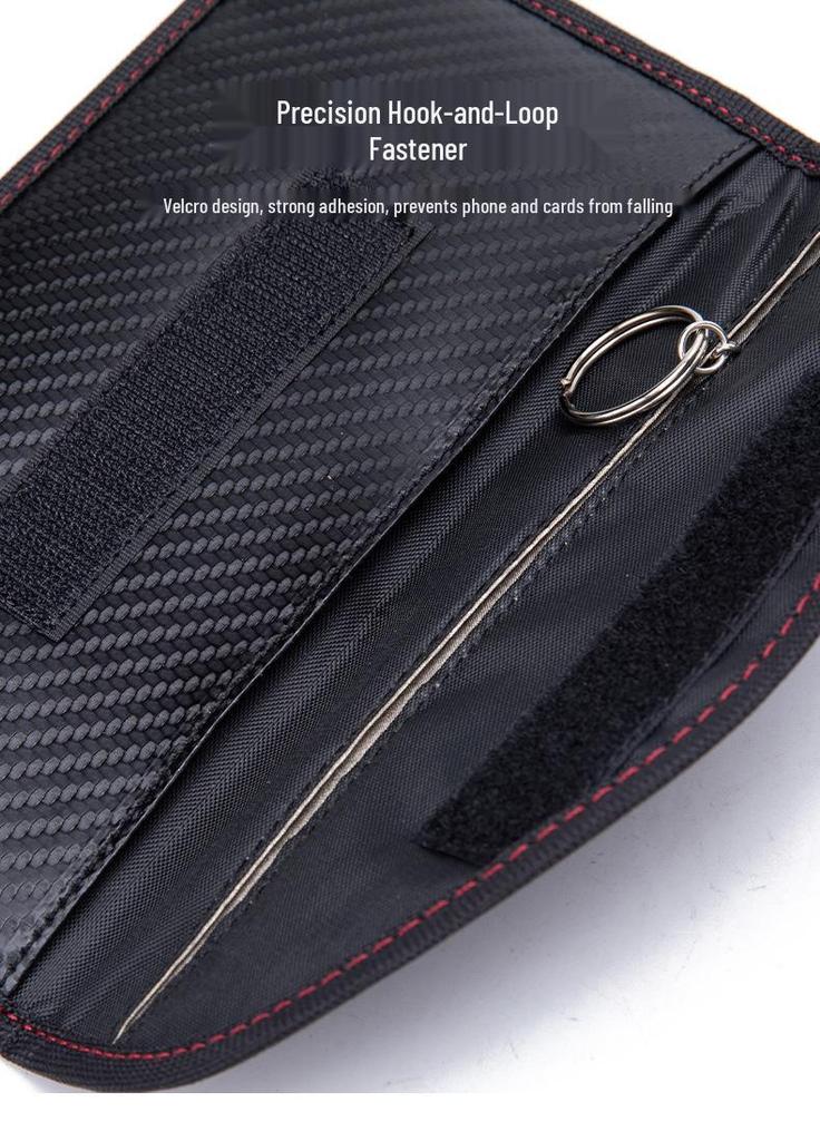 Cross-border RFID Shielding Phone Pouch for Anti-degaussing & Location Protection