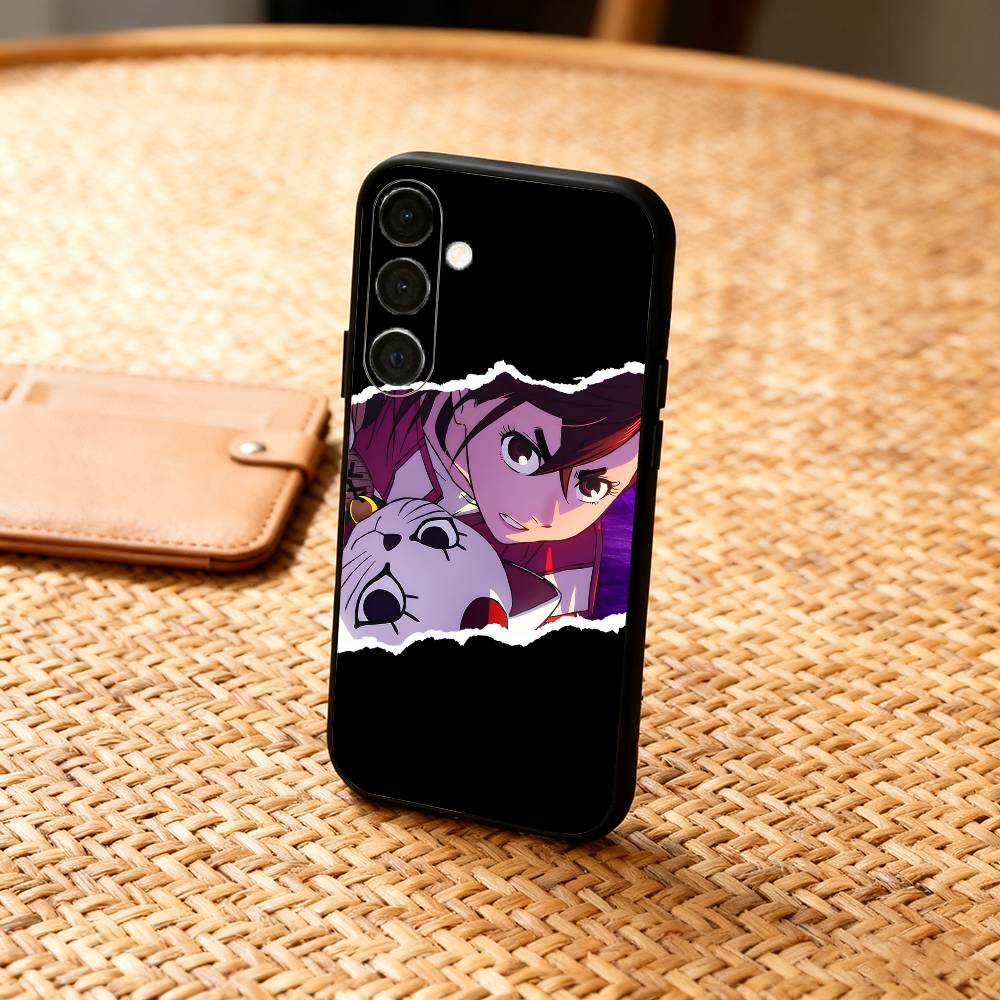 1PC Anime D-Dandadan Phone Case For Samsung A73,72,71,53,52,51,22,91,80, Soft Black Cover