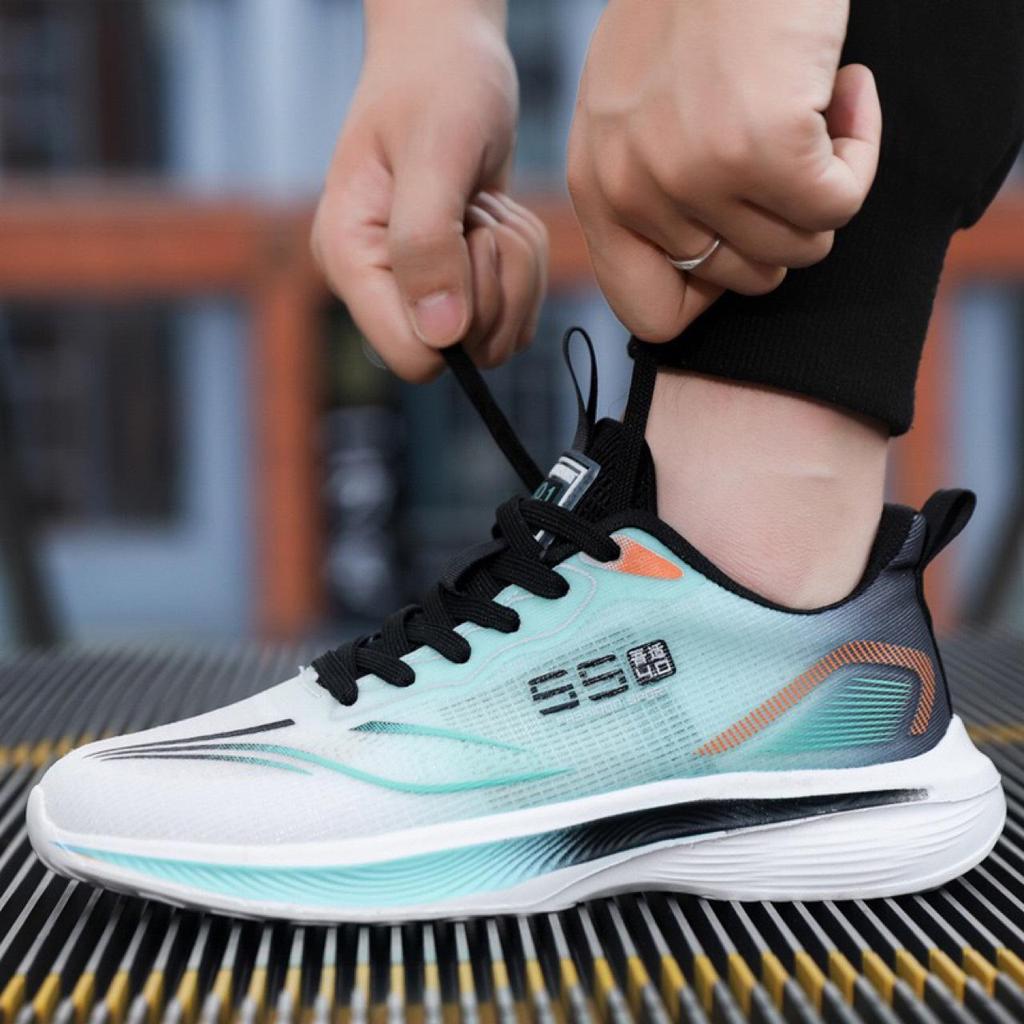 Breathable Mesh Running Shoes - Comfortable Soft Sole for Sports, Racing, and Casual Wear