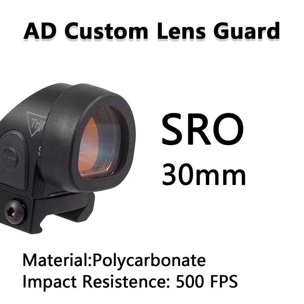 Anti-Riot Flashlight & Red Dot Lens Cover for T1/T2/X300V/X400V