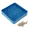 Food Grade Silicone Ice Tray Unique Shark Shape Ice Mold Reusable Ice Maker Making Tool for Soup Freezers Wine Juice